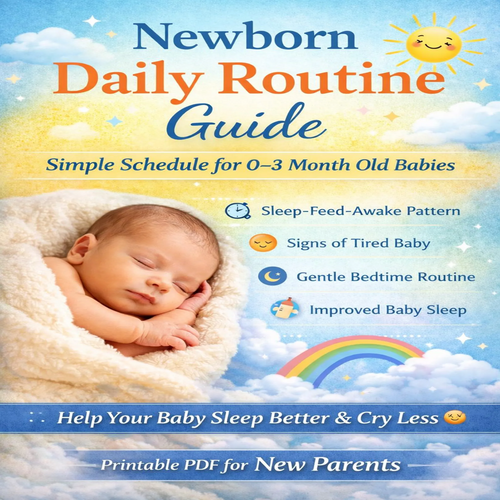 0-3 Month Baby Schedule